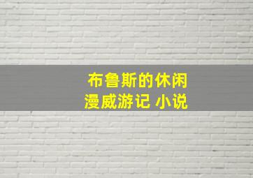 布鲁斯的休闲漫威游记 小说